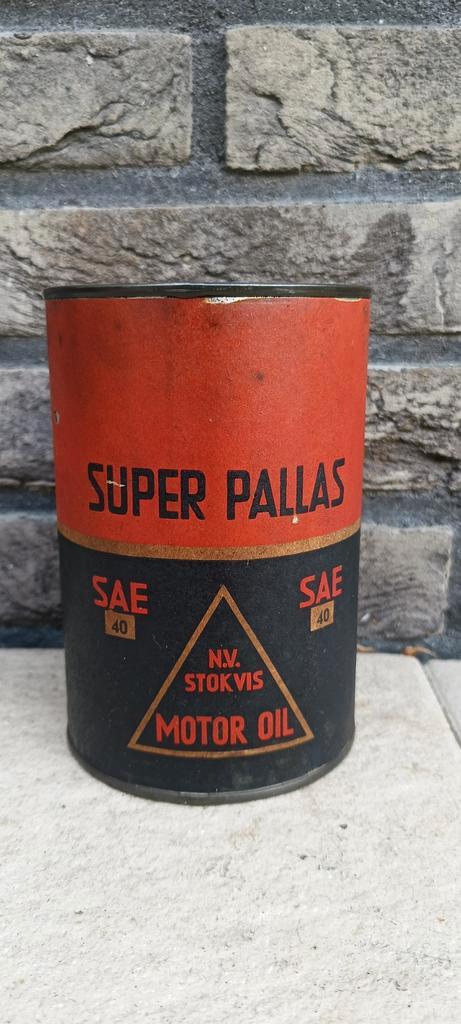 Zeer zeldzaam blik SUPER OALLAS van STIKVIS, Verzamelen, Blikken, Zo goed als nieuw, Overige, Overige merken, Ophalen of Verzenden