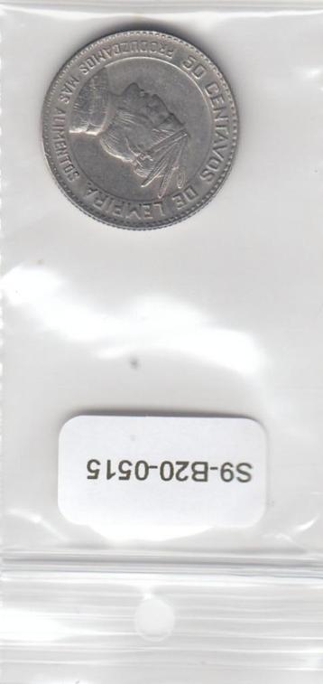 S9-B20-0515 Honduras 50 Centavos XF 1973 KM82   FAO beschikbaar voor biedingen