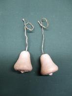 9 Oude watten paddestoeltjes en 2 klokjes, Diversen, Kerst, Ophalen of Verzenden