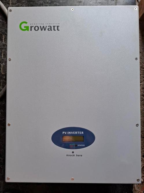 Zonnepanelen Omvormer 5kW 3 Fase 2 Strings Growatt met WiFi, Doe-het-zelf en Verbouw, Zonnepanelen en Toebehoren, Gebruikt, Overige typen
