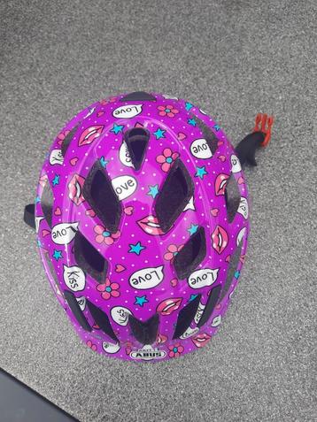 Abus kinderfietshelm size 50-55cm beschikbaar voor biedingen