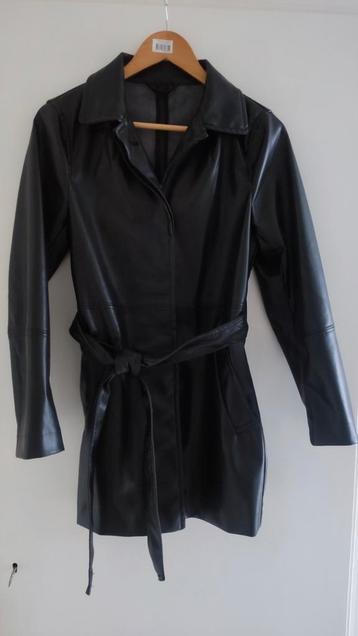 Dames jas maat 34 36 XS S leather look beschikbaar voor biedingen
