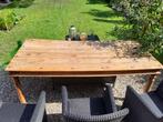 Brocante eettafel, Huis en Inrichting, Ophalen, Gebruikt, Rechthoekig, 50 tot 100 cm