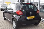 Toyota Aygo 1.0-12V + | Elek-Pakket | NAP + APK 7-2026, Voorwielaandrijving, Stof, Gebruikt, Zwart