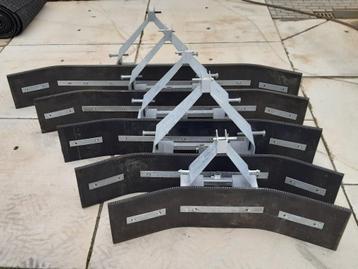 Rubberstrip rubberschuif rubberstrook staalinlage slijtstrip beschikbaar voor biedingen