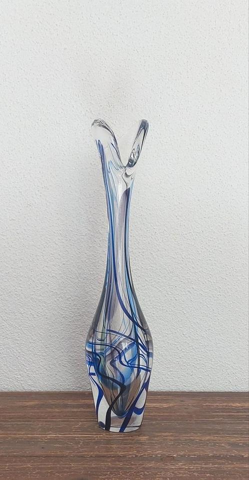 Max Verboeket~Maastricht glazen vaasje, Antiek en Kunst, Antiek | Glas en Kristal, Ophalen of Verzenden