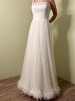 Trouwjurk Pronovias maat 36, Ophalen of Verzenden, Zo goed als nieuw, Wit, Trouwjurk