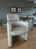 Luxe lederen eetkamerstoelen, set van 4, Huis en Inrichting, Fauteuils, Ophalen, Zo goed als nieuw, Leer
