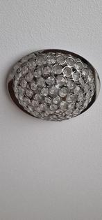 Luxe plafondlamp met kristallen design, Huis en Inrichting, Lampen | Plafondlampen, Ophalen, Gebruikt, Glas