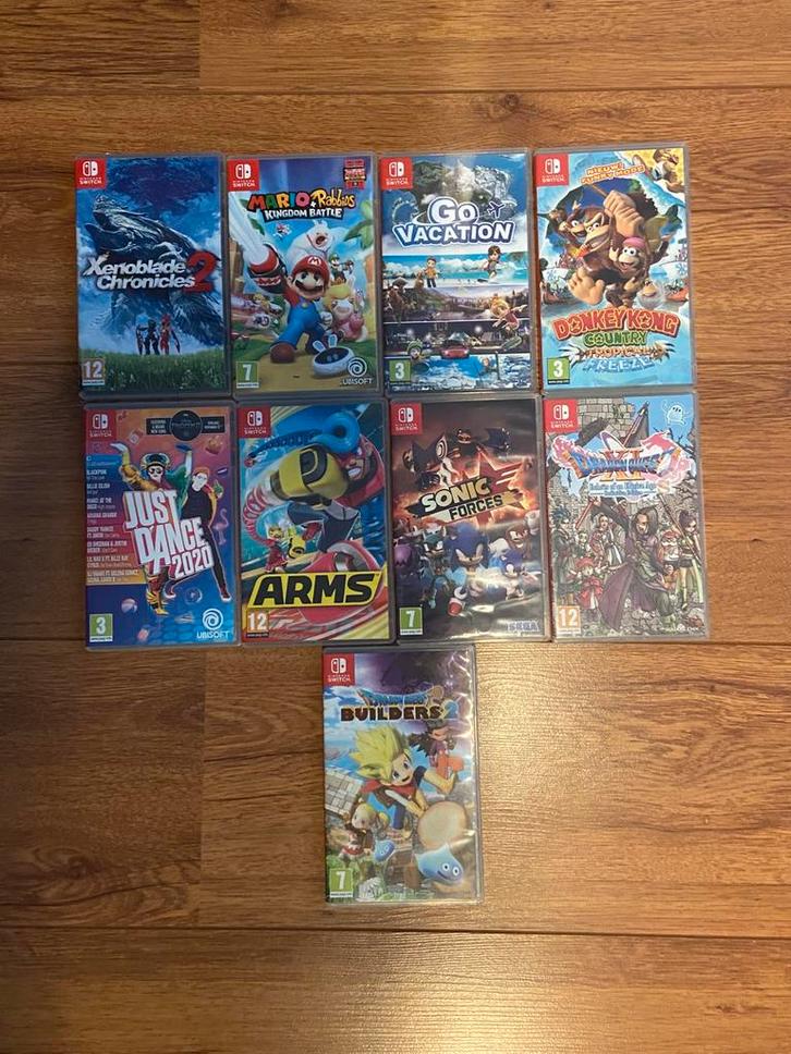Switch games, Spelcomputers en Games, Games | Nintendo Switch, Nieuw, Avontuur en Actie, 1 speler, Vanaf 12 jaar, Verzenden