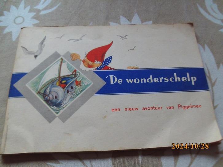 plaatjesalbum Piggelmee De Wonderschelp 1950 alle plaatjes, Boeken, Prentenboeken en Plaatjesalbums, Gelezen, Plaatjesalbum, Ophalen of Verzenden