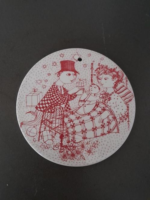Wandbordje december mirakel Bjorn Wiinblad, Huis en Inrichting, Woonaccessoires | Wanddecoraties, Gebruikt, Ophalen of Verzenden