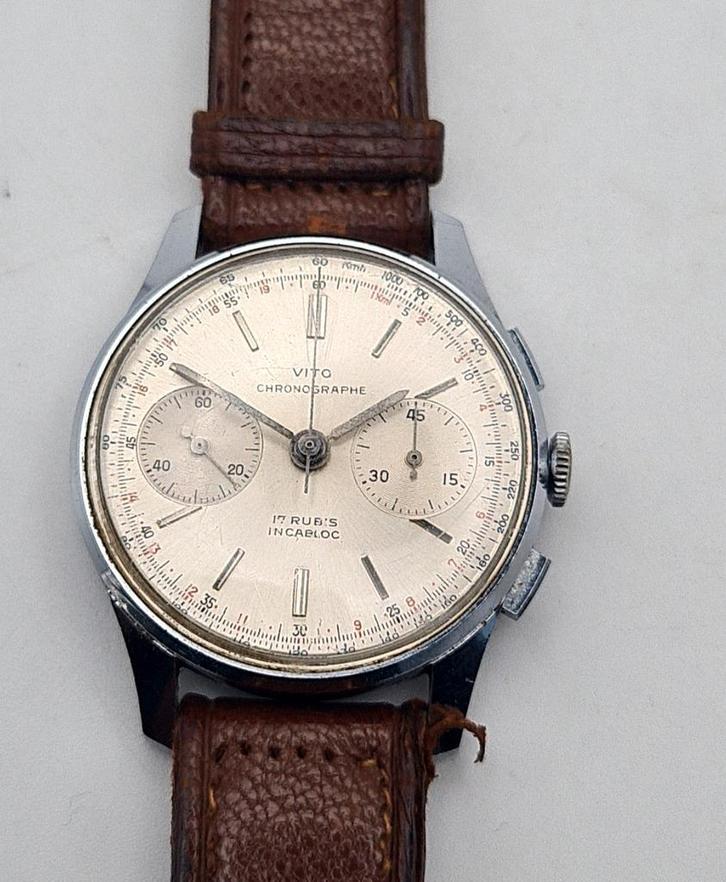 lot Landeron horloges, Sieraden, Tassen en Uiterlijk, Horloges | Antiek, Overige merken, Staal, 1960 of later, Verzenden