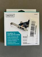 Digitus DS-33203-2 Firewire kaart, Computers en Software, Ophalen of Verzenden, Nieuw, Intern, Digitus