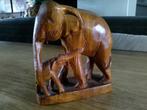 Olifant met jong, Antiek en Kunst, Ophalen of Verzenden