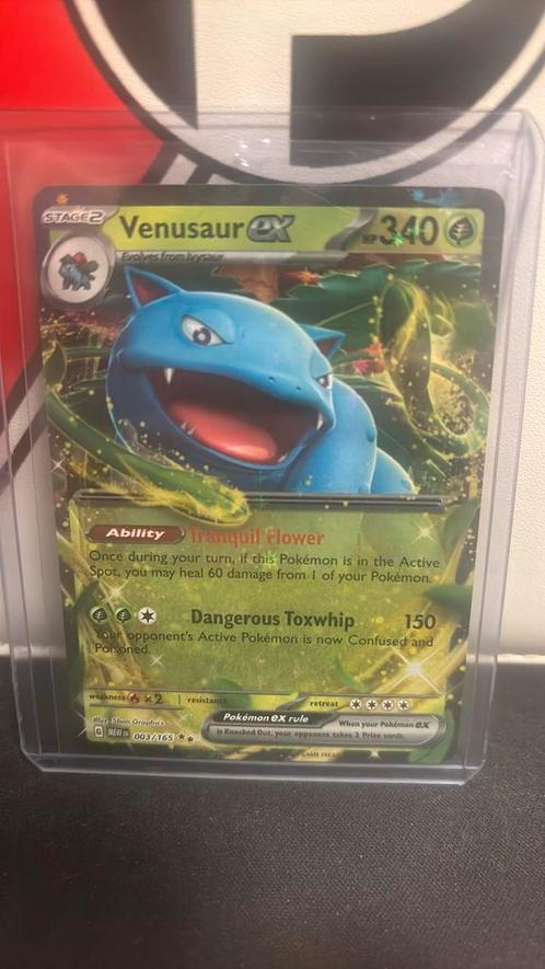Venusaur 151, Hobby en Vrije tijd, Verzamelkaartspellen | Pokémon, Nieuw, Losse kaart, Ophalen of Verzenden