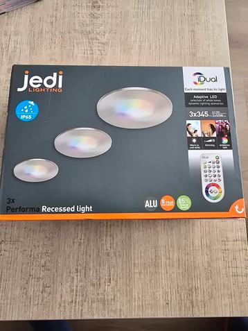 Jedi Lighting iDual 3x LED Inbouwspots met Afstandsbediening beschikbaar voor biedingen