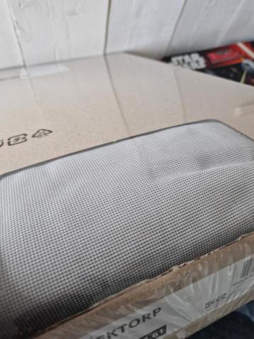 Nieuwe IKEA Ektorp 2-zits hoes - Taupe/Linnenkleur - afbeelding 1