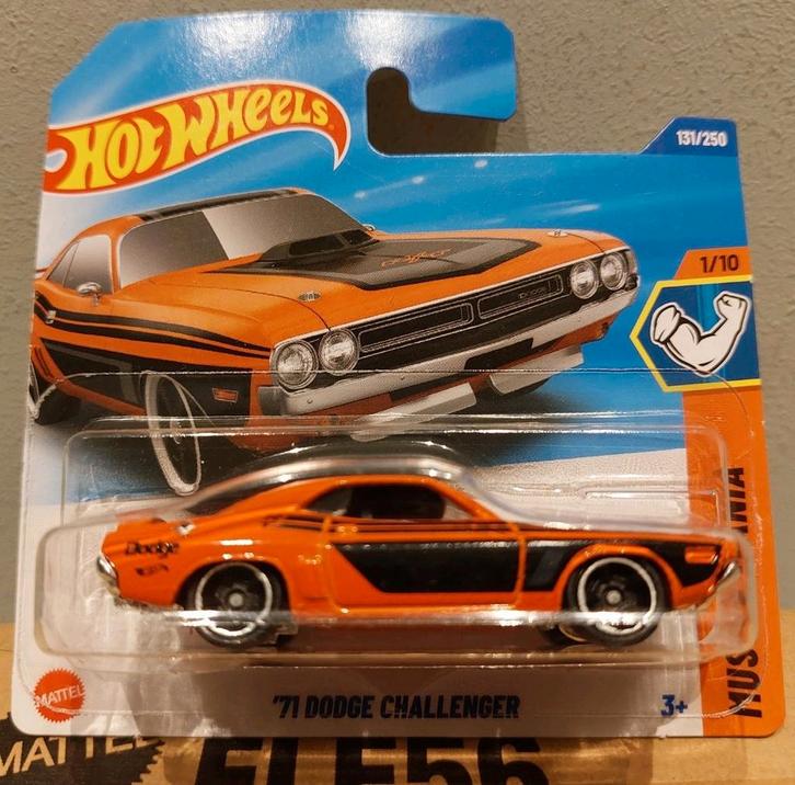 Hot Wheels Dodge Challenger, Hobby en Vrije tijd, Modelauto's | Overige schalen, Nieuw, Auto, Ophalen of Verzenden