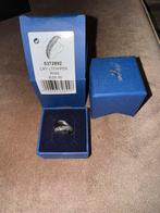 Swarovski Crystaldust Cross Ring, White, Pladdium Plating-50, Ophalen of Verzenden, Zo goed als nieuw, Sieraad of Horloge