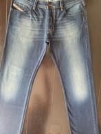 ZGAN CLASSIC DIESEL LARKEE ZIP REGULAR STRAIGHT JEANS 34/32!, Ophalen of Verzenden, Zo goed als nieuw, Blauw, W33 - W34 (confectie 48/50)