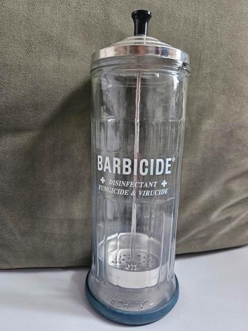 Barbicide flacon glas manicure pedicure kapper  beschikbaar voor biedingen
