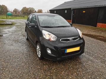 Kia Picanto 1.2 Cvvt 5-DRS 2012 Zwart beschikbaar voor biedingen