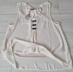 Zomerse top Miss charm maat S/M beige nieuw., Maat 38/40 (M), Beige, Nieuw, Ophalen of Verzenden