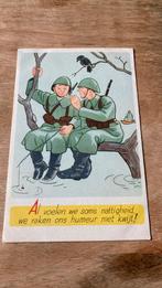 Oude ansichtkaart Dick de Wilde mobilisatie serie militair, Verzamelen, Ansichtkaarten | Themakaarten, Overige thema's, Ophalen of Verzenden