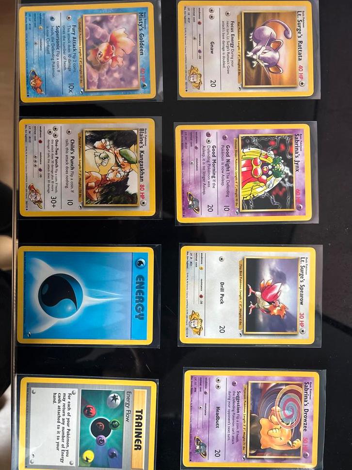 Pokemon kaarten 1995 - Super staat!, Verzamelen, Speelgoed, Zo goed als nieuw, Ophalen of Verzenden