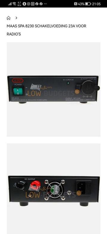 Tekoop Maas voeding spa 8230 prijs 75 euro  beschikbaar voor biedingen