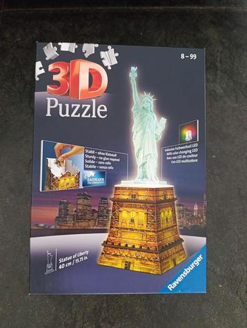 3D puzzel Statue of Liberty / Vrijheidsbeeld  beschikbaar voor biedingen
