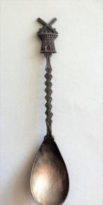 Verzilverd lepeltje met molen - Zilverstad (7895), Antiek en Kunst, Ophalen