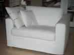 Linteloo design loveseat Easy Living, kleur gebroken wit, Tweepersoons, 75 tot 100 cm, Ophalen of Verzenden, Zo goed als nieuw