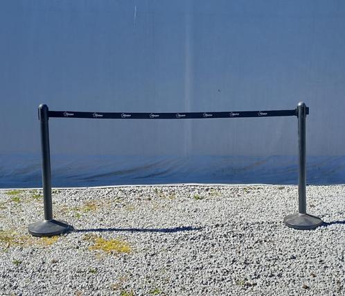2x Securit afzetpaal + band 2.00m, Tuin en Terras, Palen, Balken en Planken, Zo goed als nieuw, Palen, Minder dan 180 cm, Ophalen