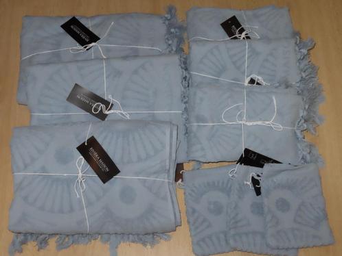 Rivièra maison handdoek badlaken ed wave towel light blue, Huis en Inrichting, Badkamer | Badtextiel en Accessoires, Nieuw, Handdoek