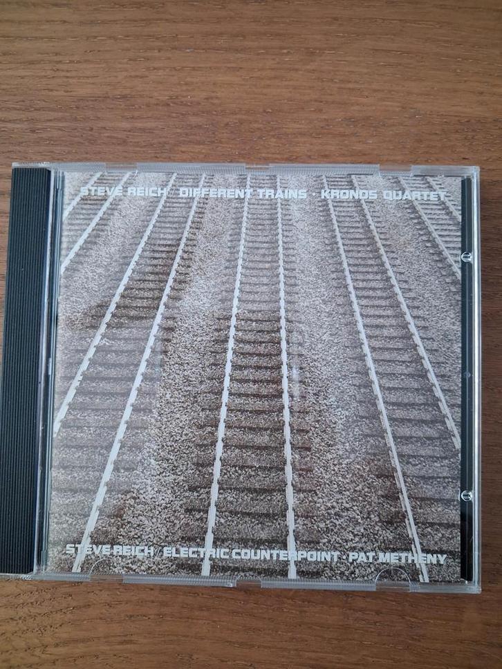 STEVE REICH - Different Trains  CD, Cd's en Dvd's, Cd's | Instrumentaal, Zo goed als nieuw, Ophalen of Verzenden