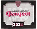 Peugeot 202 U brochure folder, Ophalen of Verzenden, Zo goed als nieuw, Peugeot