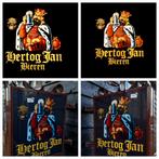 Hertog Jan Bier dubbelzijdige lichtbak lamp (FH6077), Verzamelen, Ophalen, Zo goed als nieuw, Reclamebord, Plaat of Schild, Hertog Jan