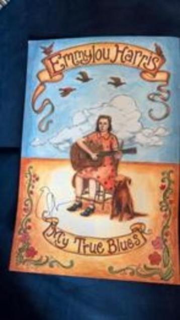 Emmylou Harris my true Blues concertpster met handtekening beschikbaar voor biedingen
