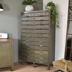 Ladekast, Army kast, Grote lade kast, Opberger, Archiefkast, Gebruikt, 5 laden of meer, Metaal, 150 tot 200 cm