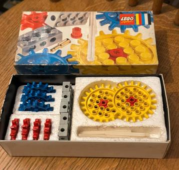 Oude lego tandwielenset 802 jaren 70 vintage beschikbaar voor biedingen