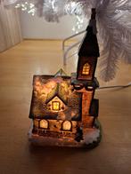 Kersthuisje Kerkje met verlichting, Ophalen