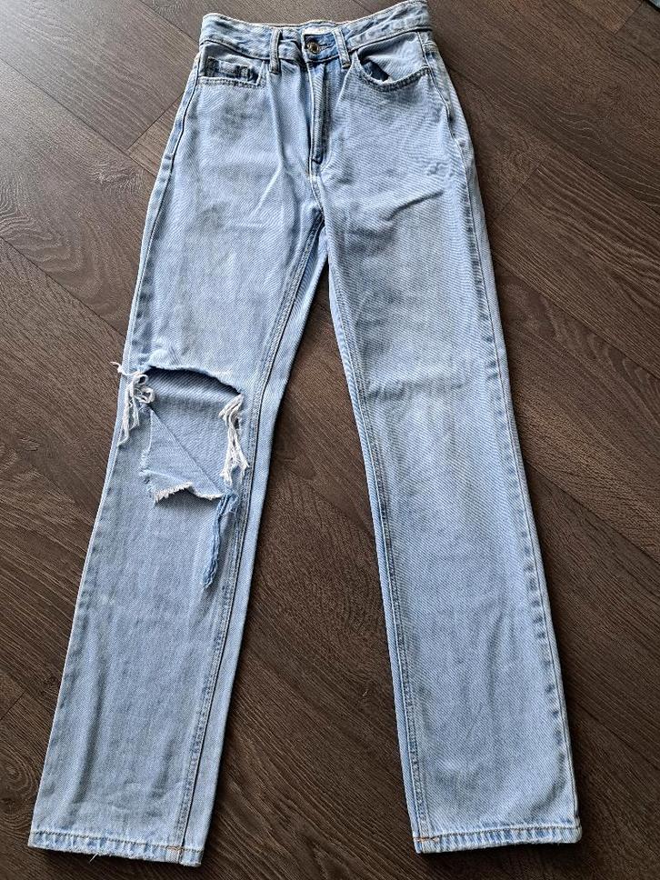 Meisjes Spijkerbroek Broek Stradivarius  - 32  270  jusa17, Kinderen en Baby's, Kinderkleding | Maat 170, Gebruikt, Meisje, Broek