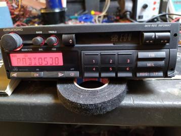 Grundig WKC 3870 RDS vintage radio cassette vario color beschikbaar voor biedingen