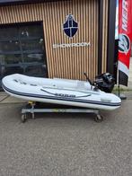 Rubberboot + 9,9 pk Mercury, Watersport en Boten, Rubberboten, Ophalen, Nieuw, Benzine, Minder dan 70 pk