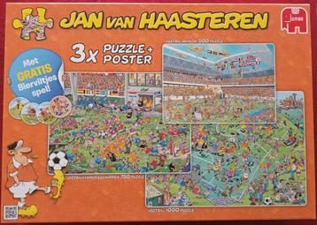 Jan van Haasteren legpuzzel Voetbalwaanzin 500/750/1000 st beschikbaar voor biedingen