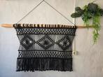 XL Boho Macrame ibiza Wandkleed met Houten Stok, Huis en Inrichting, Ophalen of Verzenden