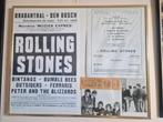 Rolling Stones Brabanthal 1966 Poster, Ophalen, Gebruikt, A1 t/m A3, Muziek