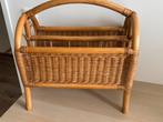 Vintage rotan lectuurbak, Huis en Inrichting, Ophalen, Zo goed als nieuw